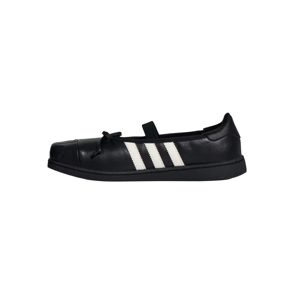 Jennie X Adidas Superstar Square Ballet 'Core Black Off White'