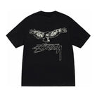 WINGSPAN TEE STUSSY BLACK - dawntown