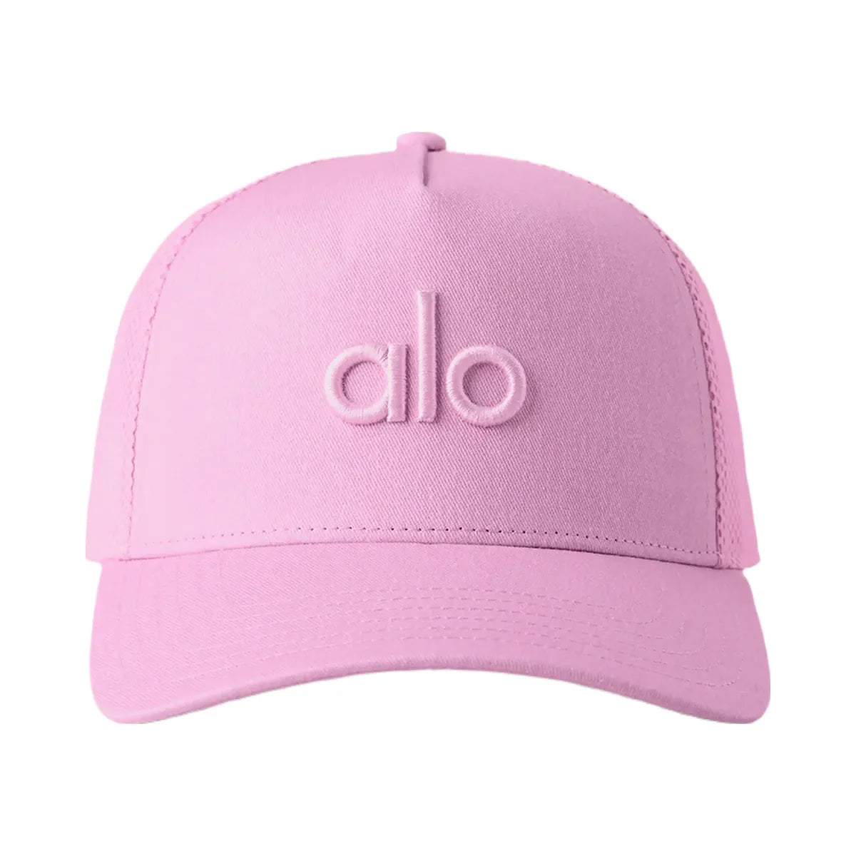 Alo District Trucker Hat - Candy Heart Pink