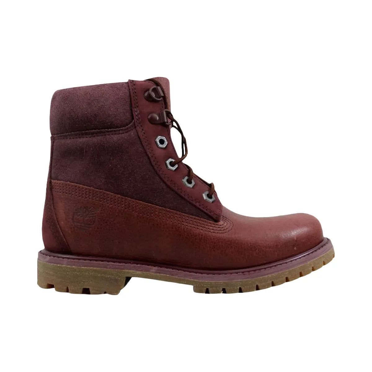 Timberland 6" Premium D Ring Boot Burgundy