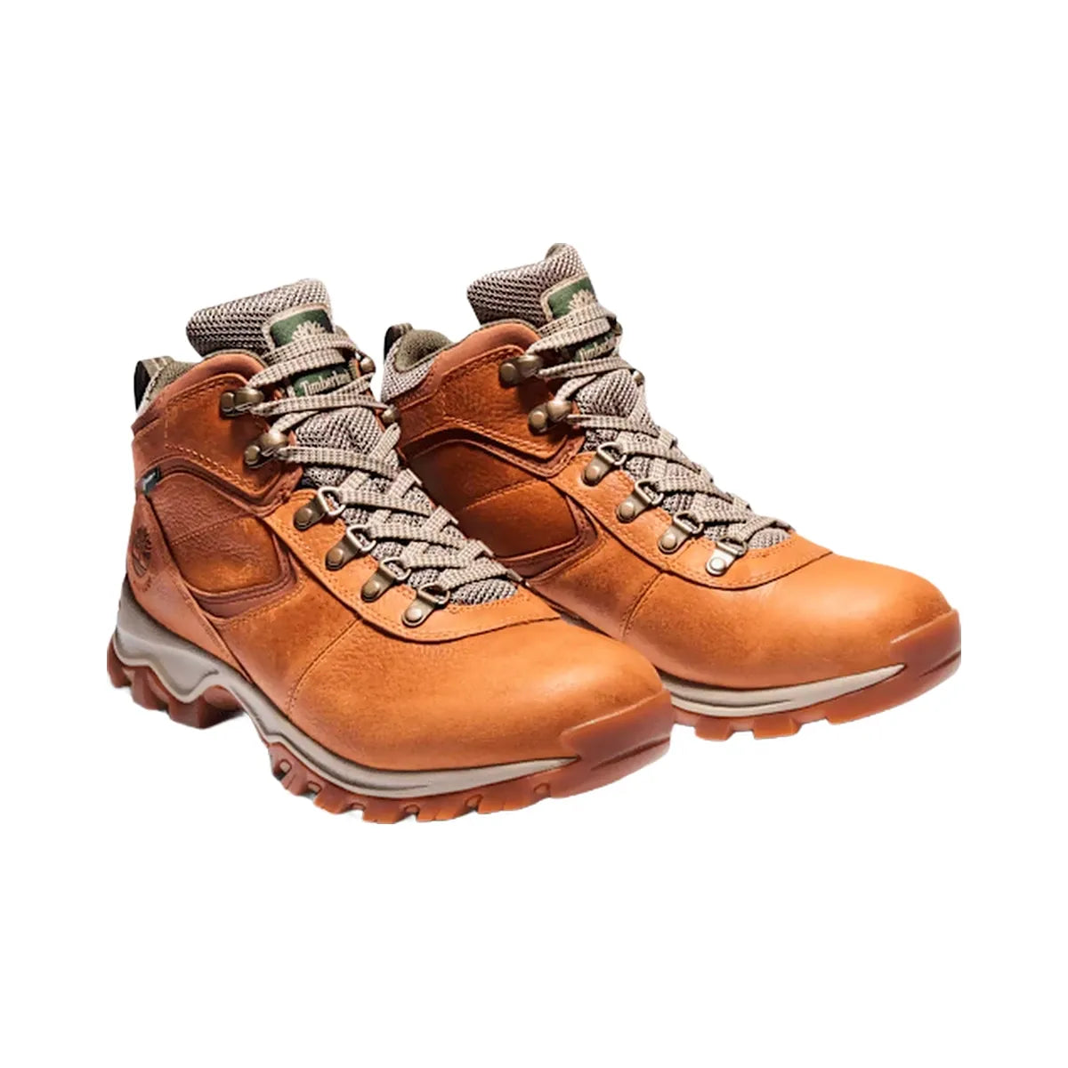 Timberland Mt Maddsen Waterproof Hiking Boot Light Brown Full-Grain Men'S
