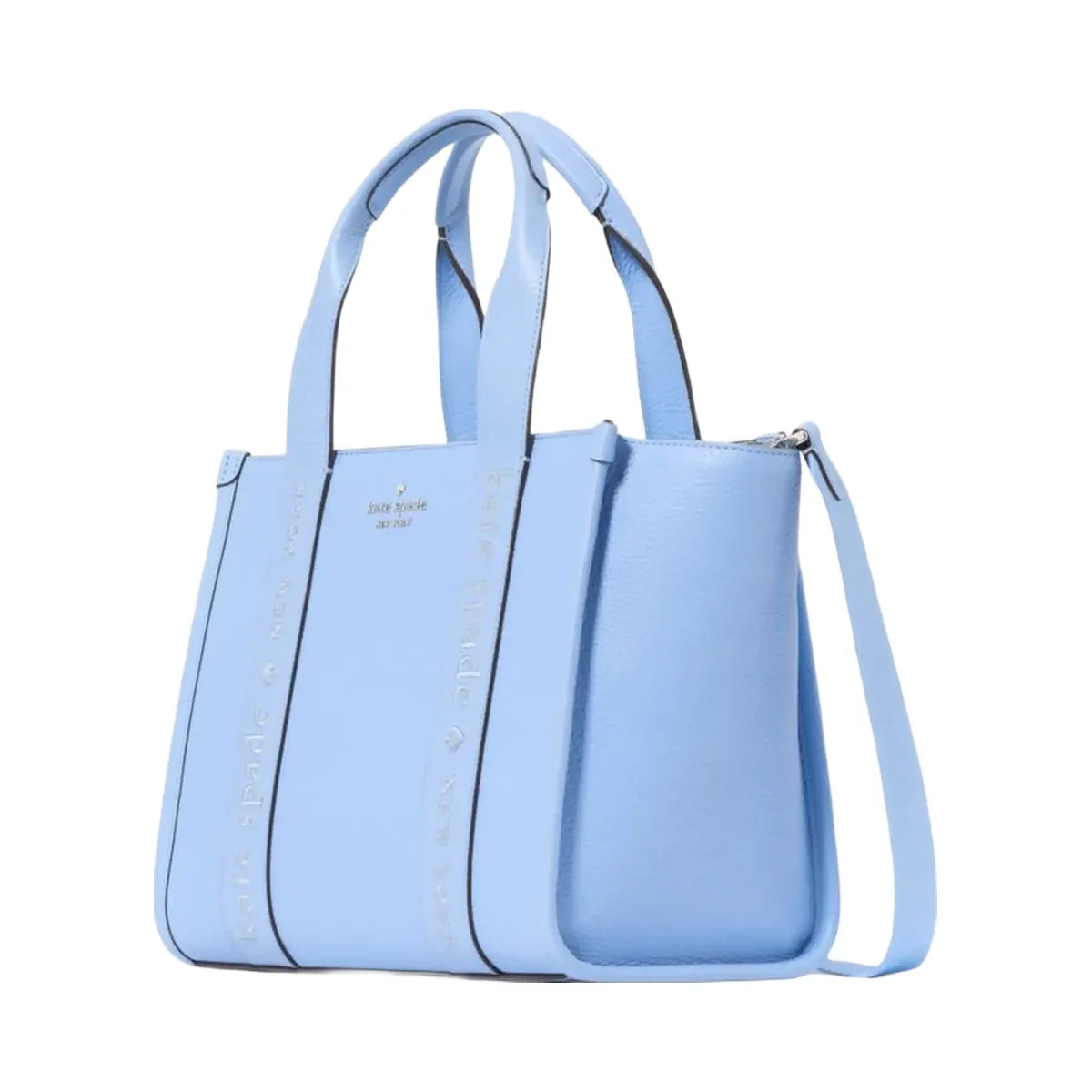 Kate Spade Kip Leather Small Tote Periwinkle Sky