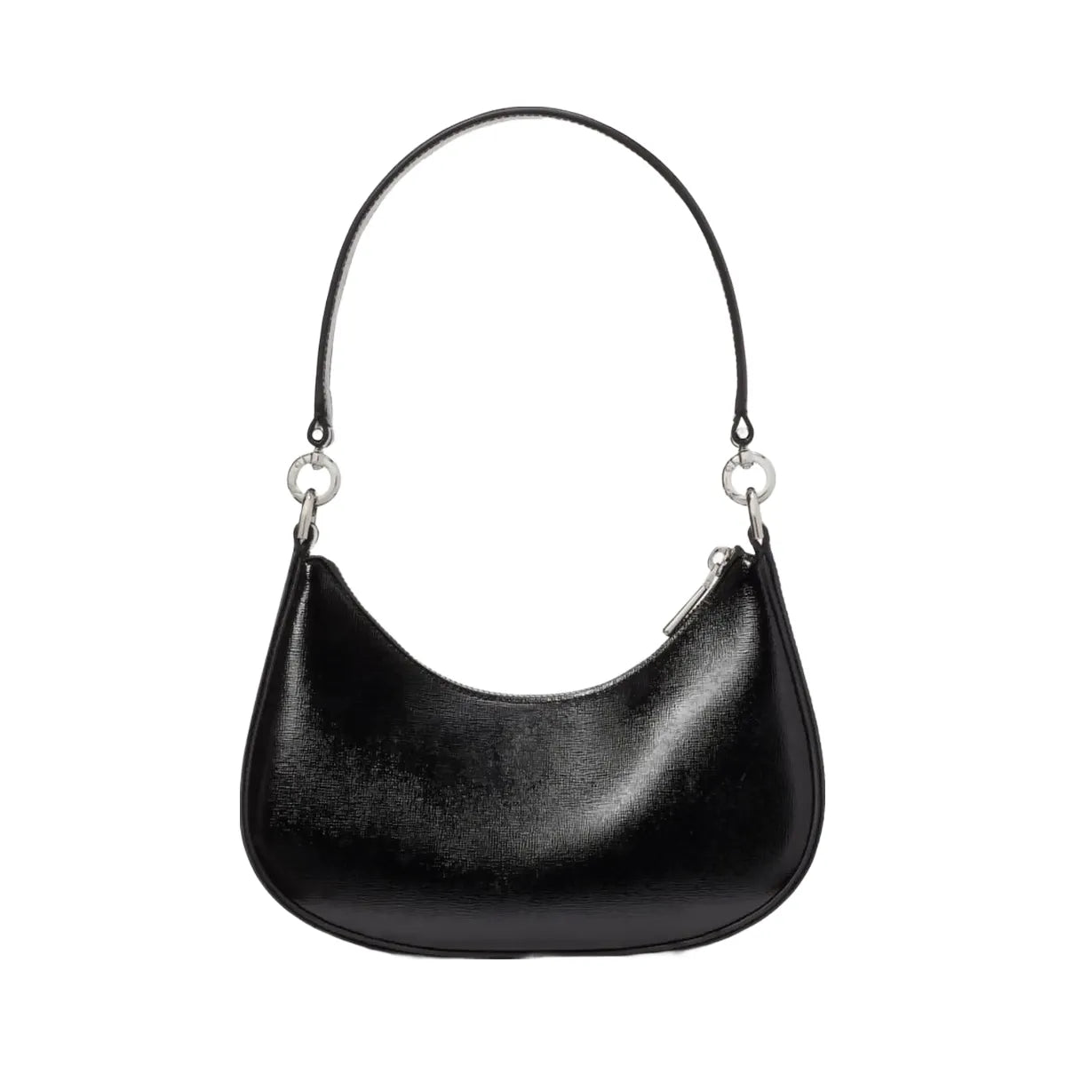 Kate Spade Sam Icon Shiny Small Convertible Crossbody Black