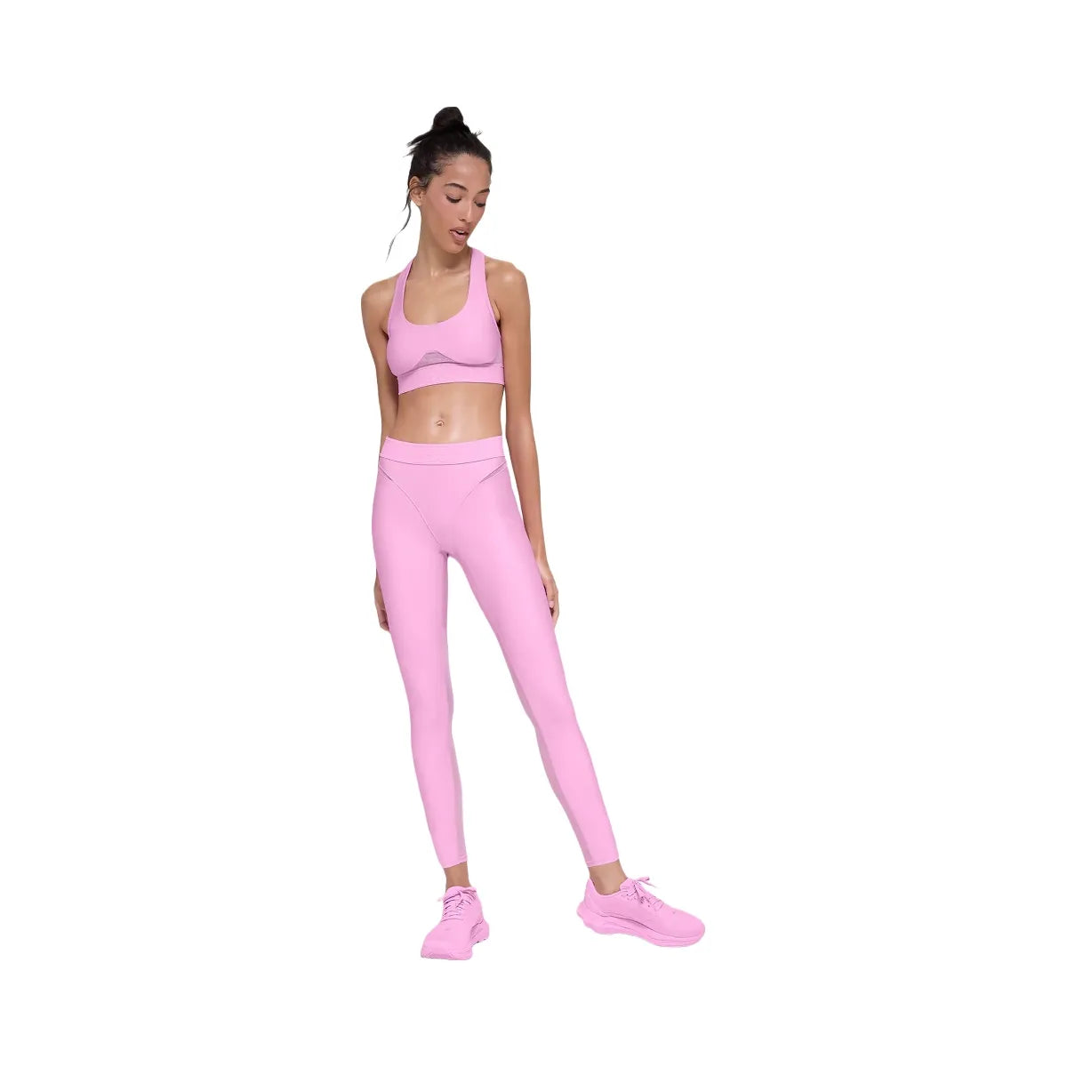 Alo Women's Airlift Rebel Bra - Candy Heart Pink