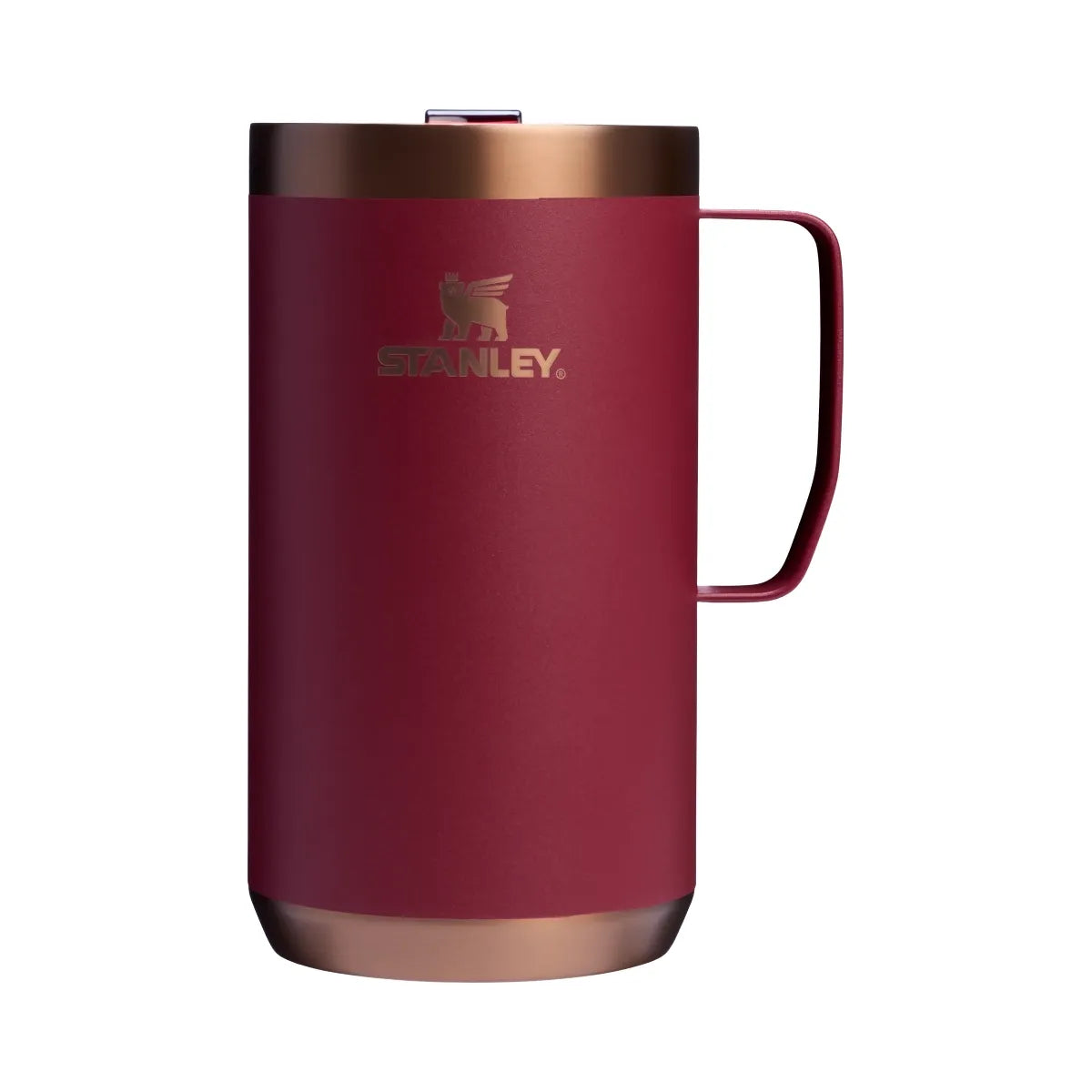 Stanley Holiday Stay-Hot Camp Mug (24OZ) Gilded Pomegranate