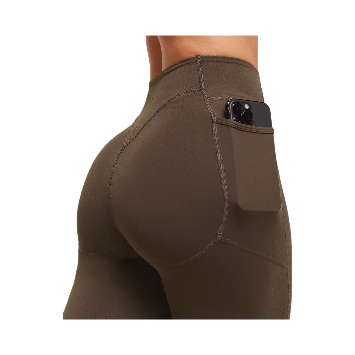 Gymshark Lifting Pocket Leggings - Archive Brown