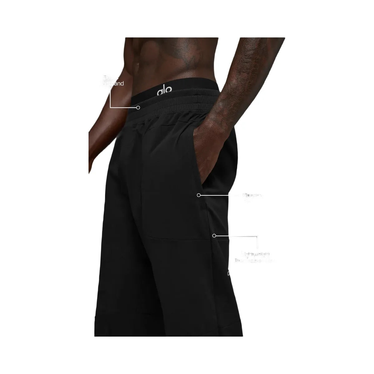 Alo Men's Co-Op Pant (Regular) - Black