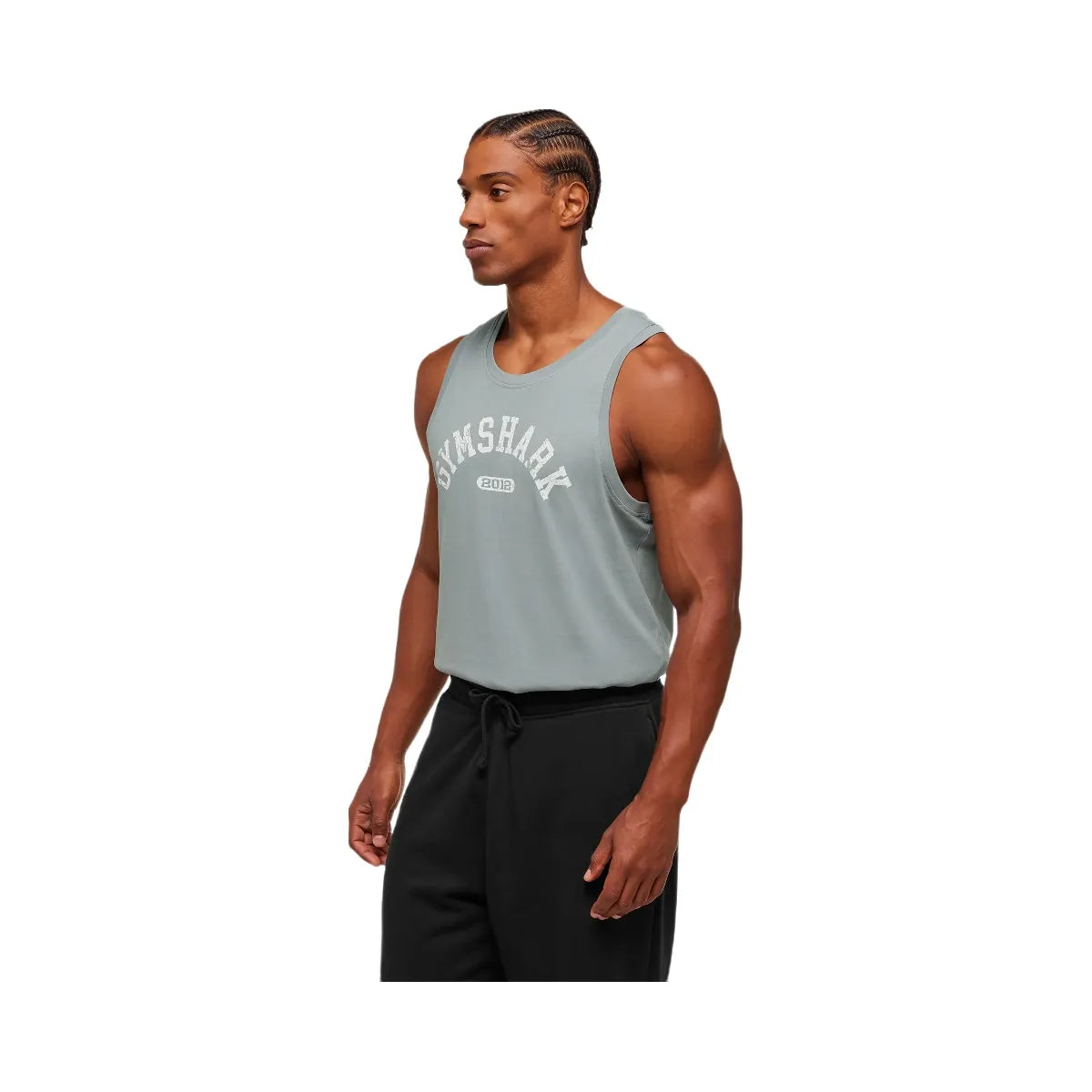 Gymshark 2012 Strength Tank - Denim Grey