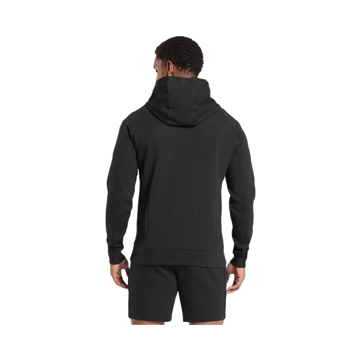 Gymshark Interlock Tech Zip Up Hoodie - Black