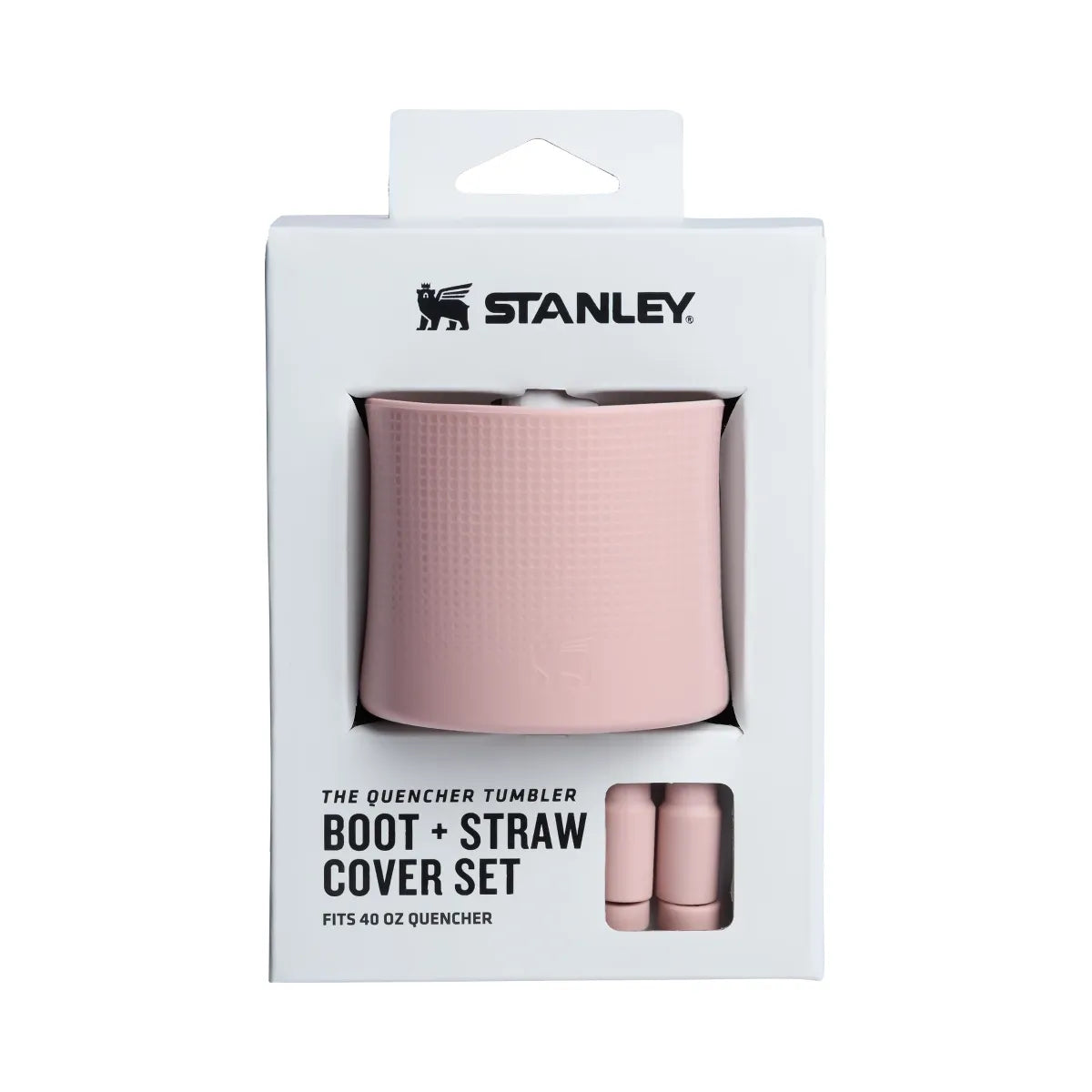 Stanley Quencher Boot and Straw Cover Set (40OZ) Pink Dusk