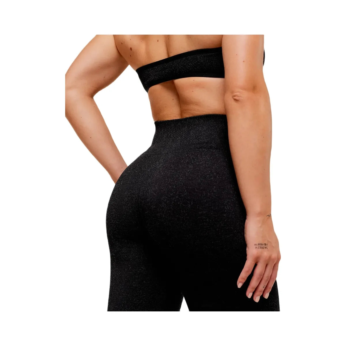 Gymshark Adapt Fleck Seamless Leggings - Mineral/Black