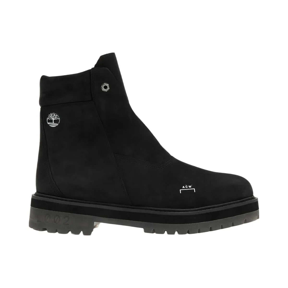 Timberland 6 Inch Zip Boot A-Cold-Wall Black