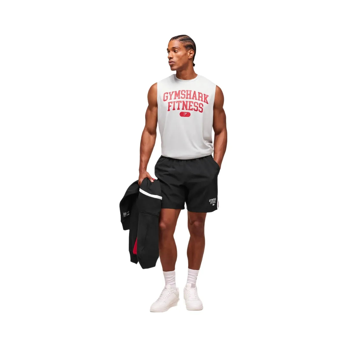 Gymshark Campus Tank - Light Grey