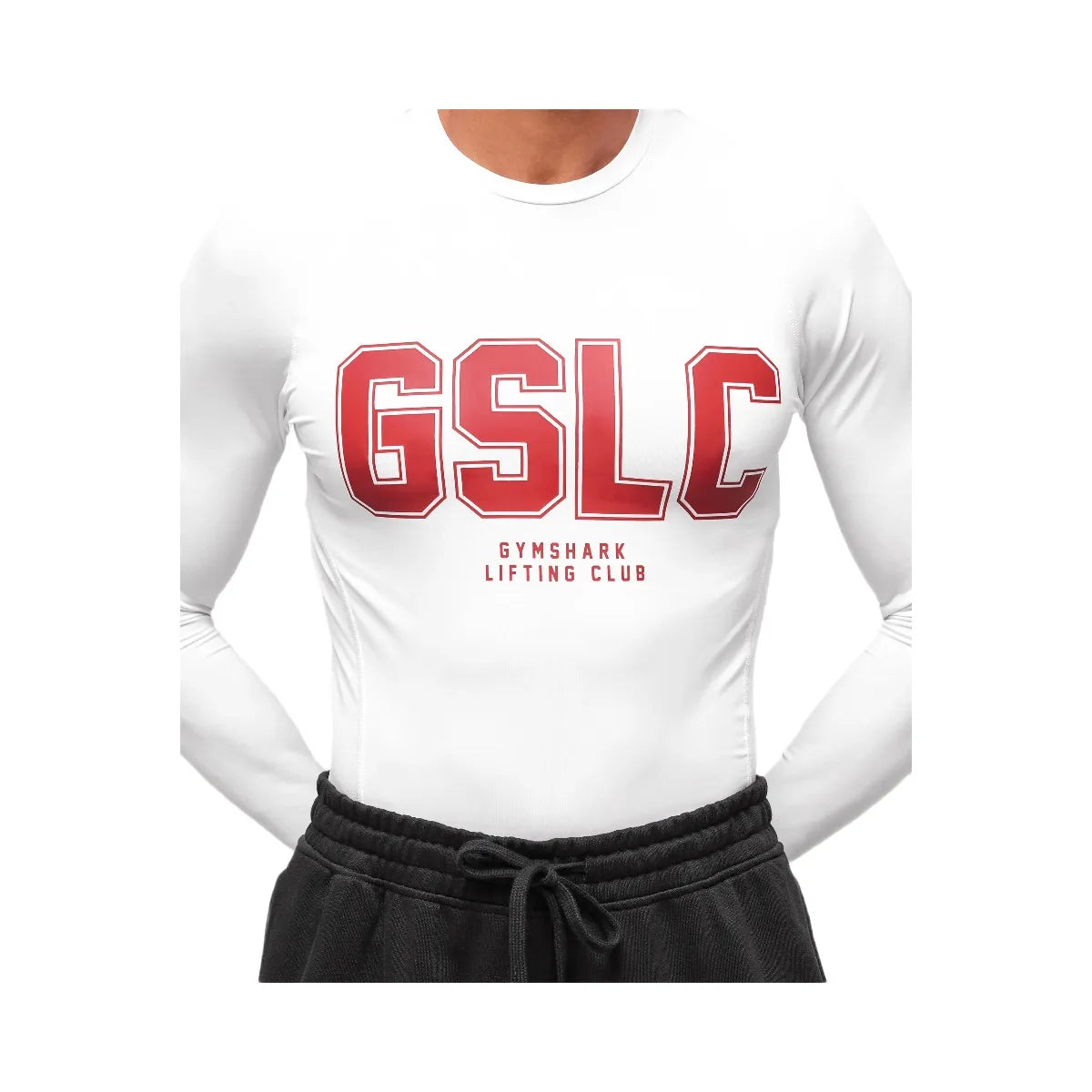 Gymshark GSLC Baselayer Long Sleeve T-Shirt - White