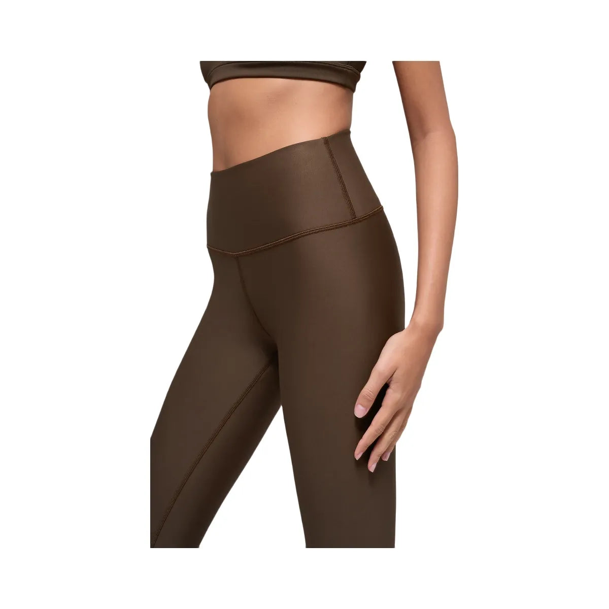 Alo Women's Airlift Winter Warm High-Waist Legging - Espresso