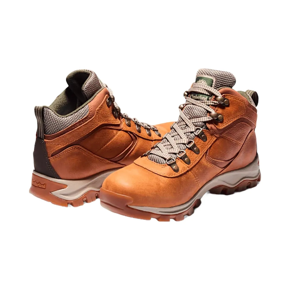 Timberland Mt Maddsen Waterproof Hiking Boot Light Brown Full-Grain Men'S
