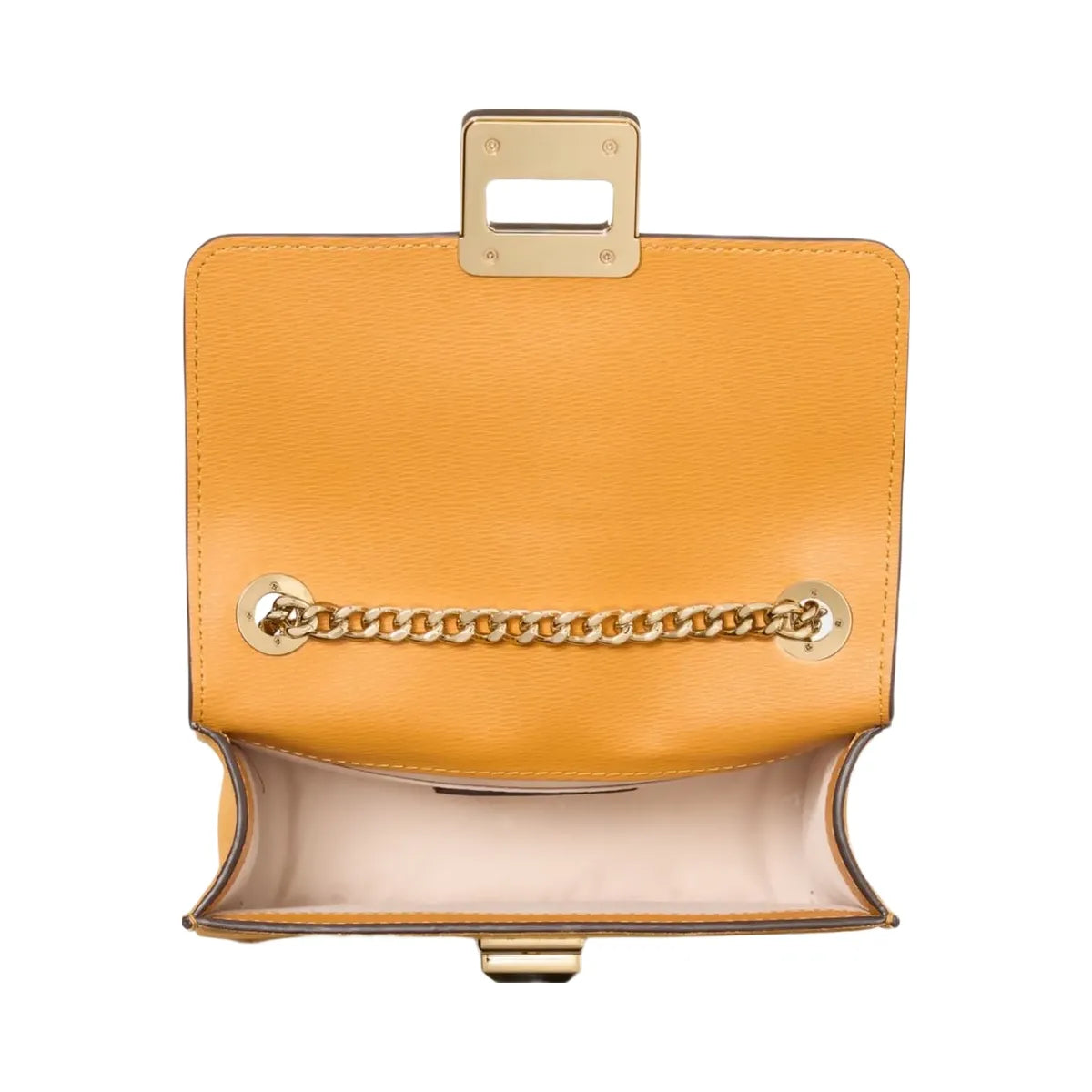 Kate Spade Phoebe Suede Turnlock Mini Flap Crossbody Squash Blossom