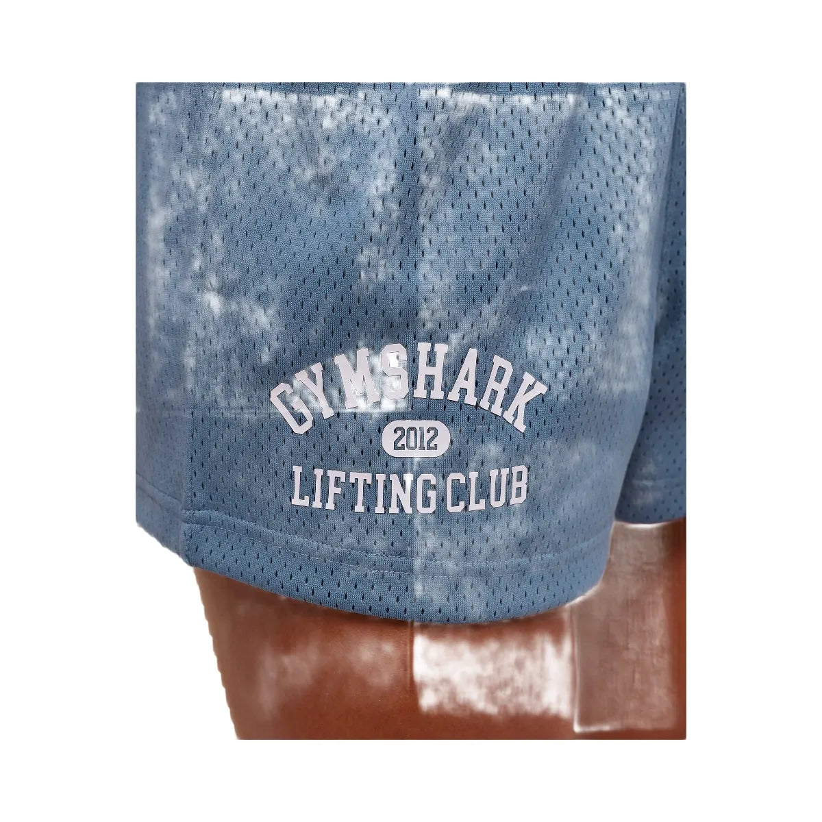 Gymshark Lifting Club Mesh Shorts - Worn Blue