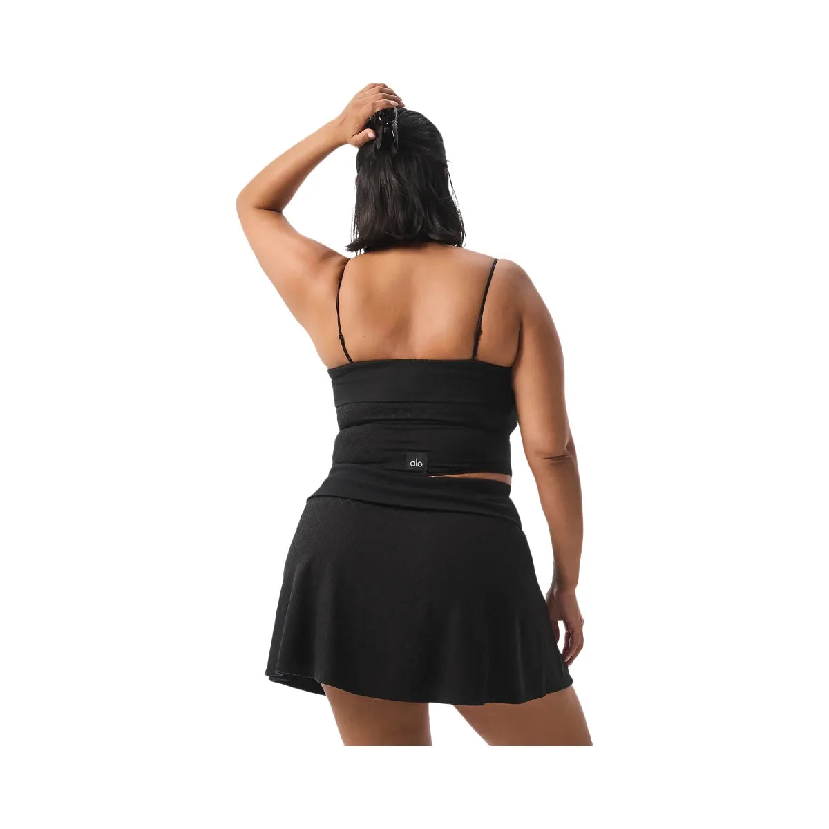 Alo Women's Doubles Only Bra Tank - Black