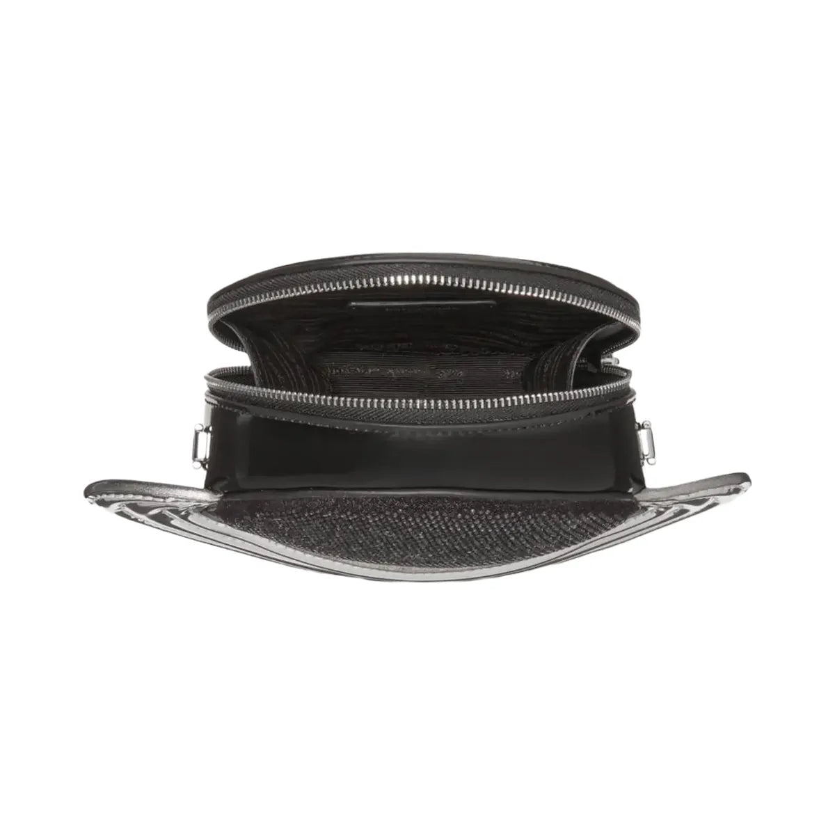 Kate Spade Out Embellished Metallic Micro Crossbody Black Multi