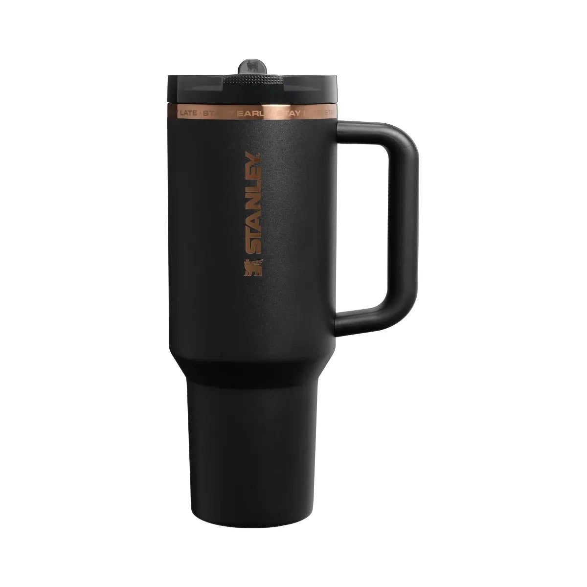 The Messi x Stanley Quencher ProTour Flip Straw Tumbler | 40 OZ 'Messi GOAT Black'