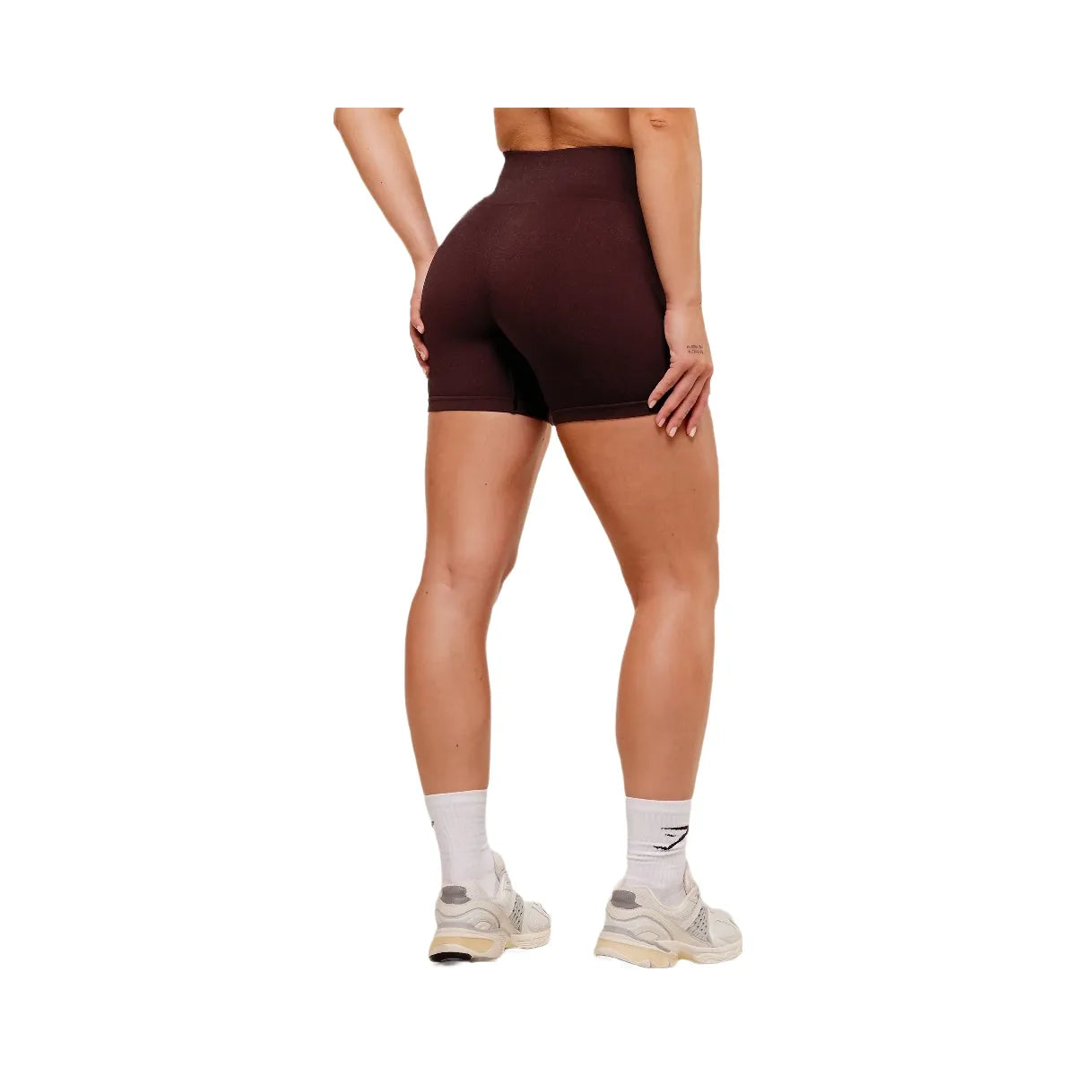 Gymshark Adapt Fleck x Whitney Seamless Shorts - Cherry Purple/Rich Maroon
