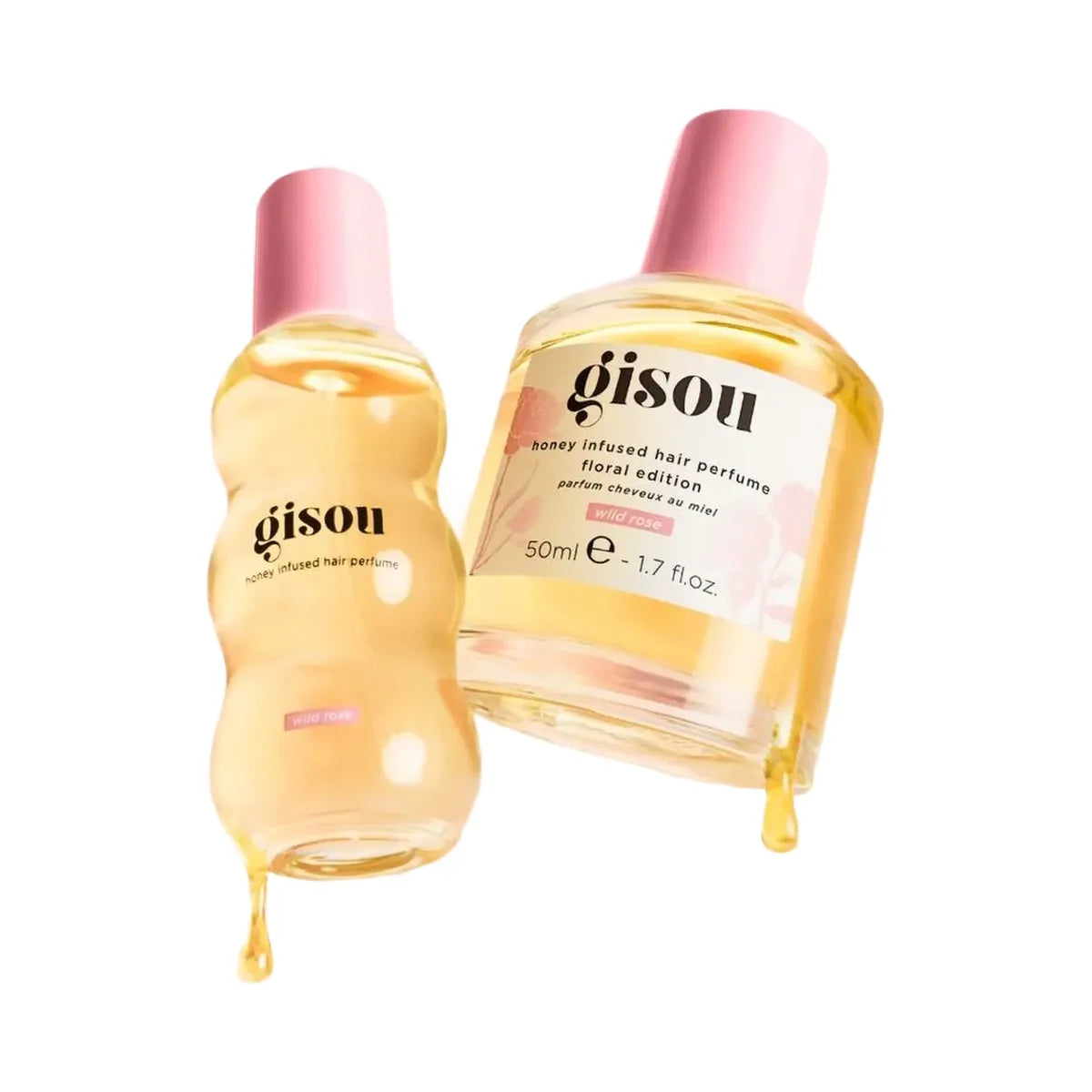 Gisou Mini Wild Rose Honey Infused Hair Perfume