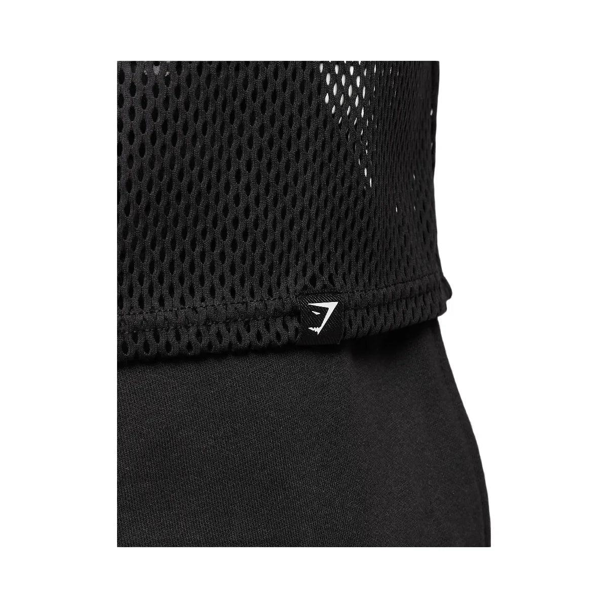 Gymshark Mesh Oversized Tank - Black
