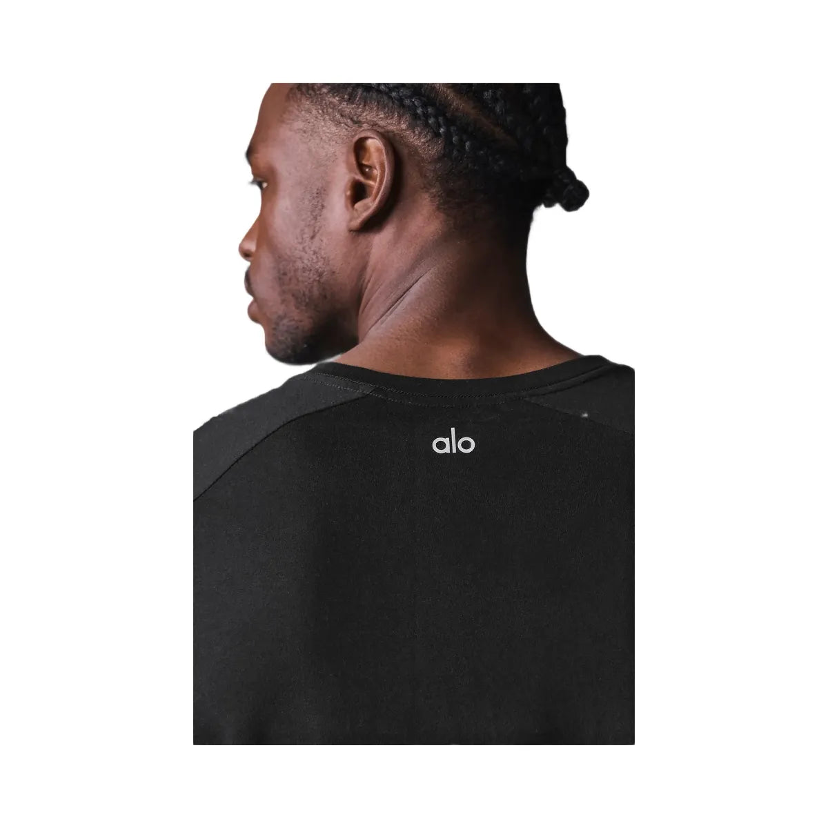 Alo Men's Triumph Raglan Tee - Black