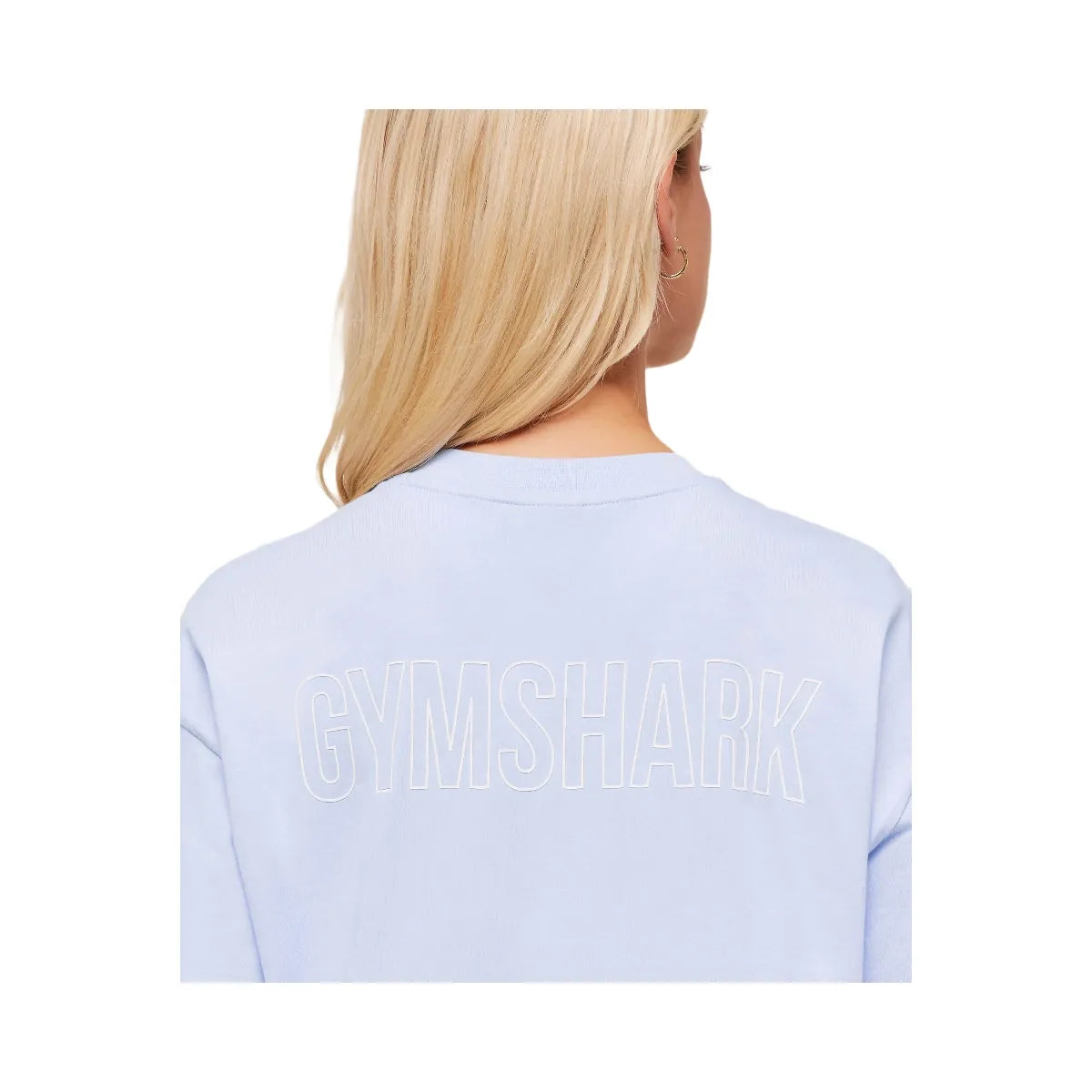 Gymshark Trace Graphic Oversized T-Shirt - Peri Blue