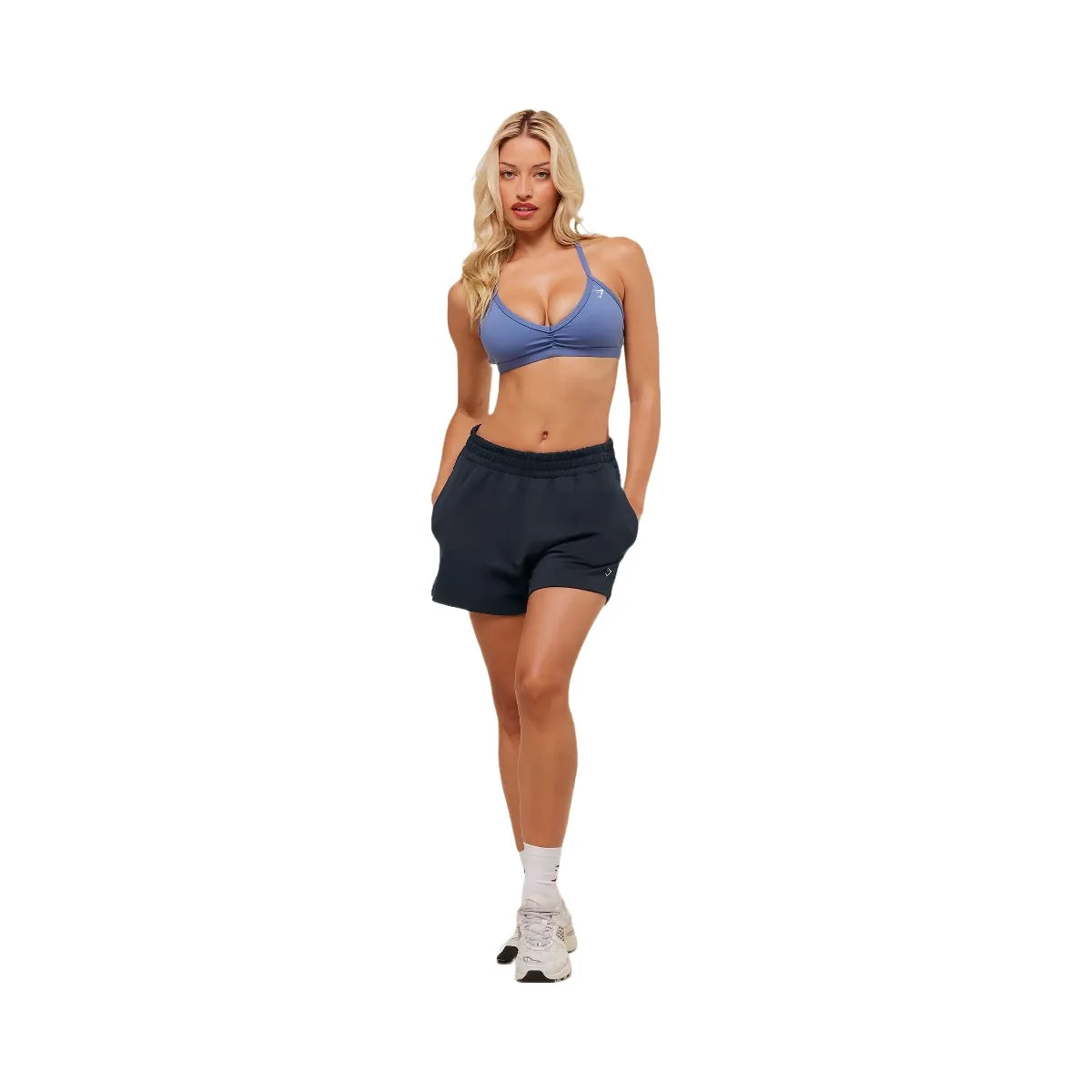 Gymshark Collegiate Graphic Short - Heavy Blue