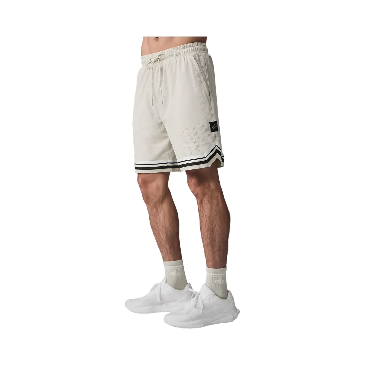 Alo Men's 9" Traction Arena Short - Bone