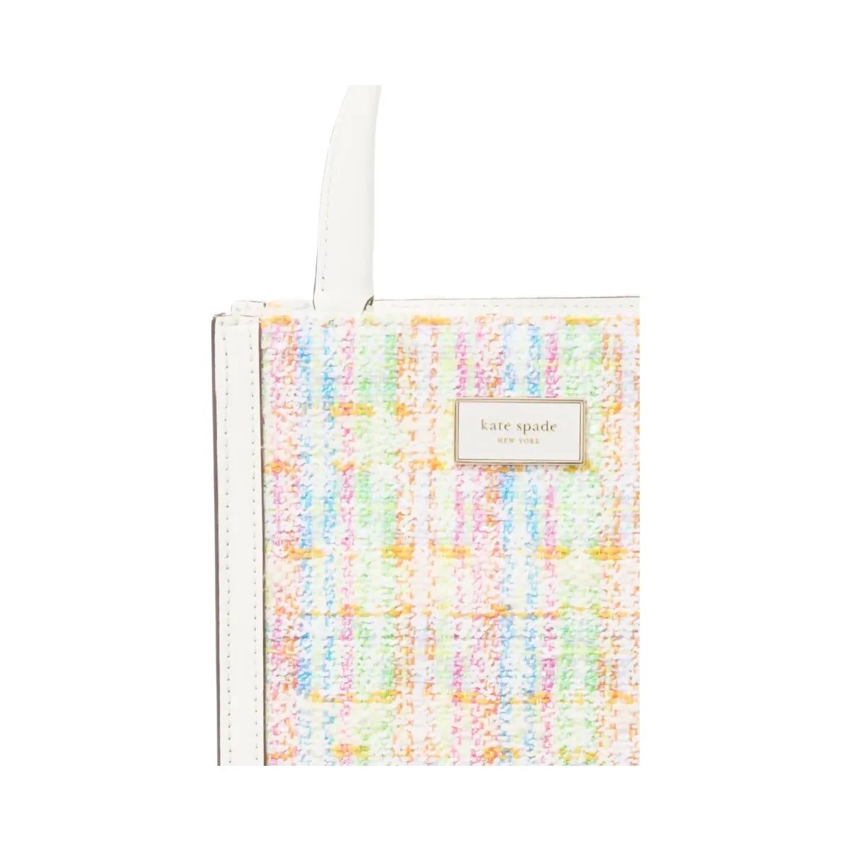 Kate Spade Manhattan Tweed Mini Tote Multi