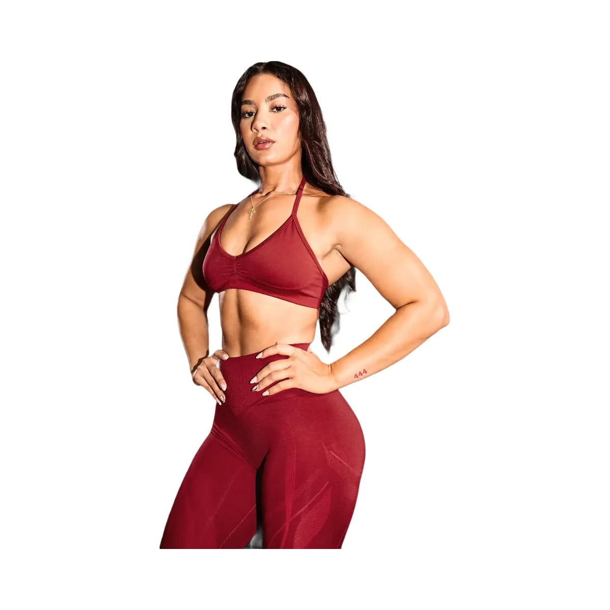 Gymshark x Analis Seamless Leggings - Reps Red/Carmine Red