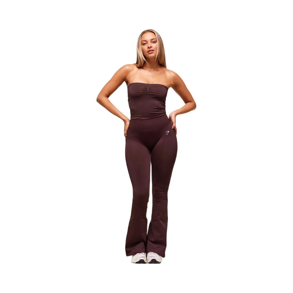 Gymshark Everyday Seamless Midi Tube Top - Cherry Purple