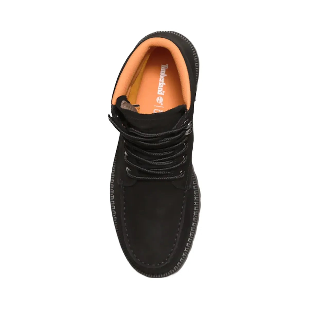 Timberland Redwood Falls Waterproof Moc-Toe Boot Black Nubuck Men'S