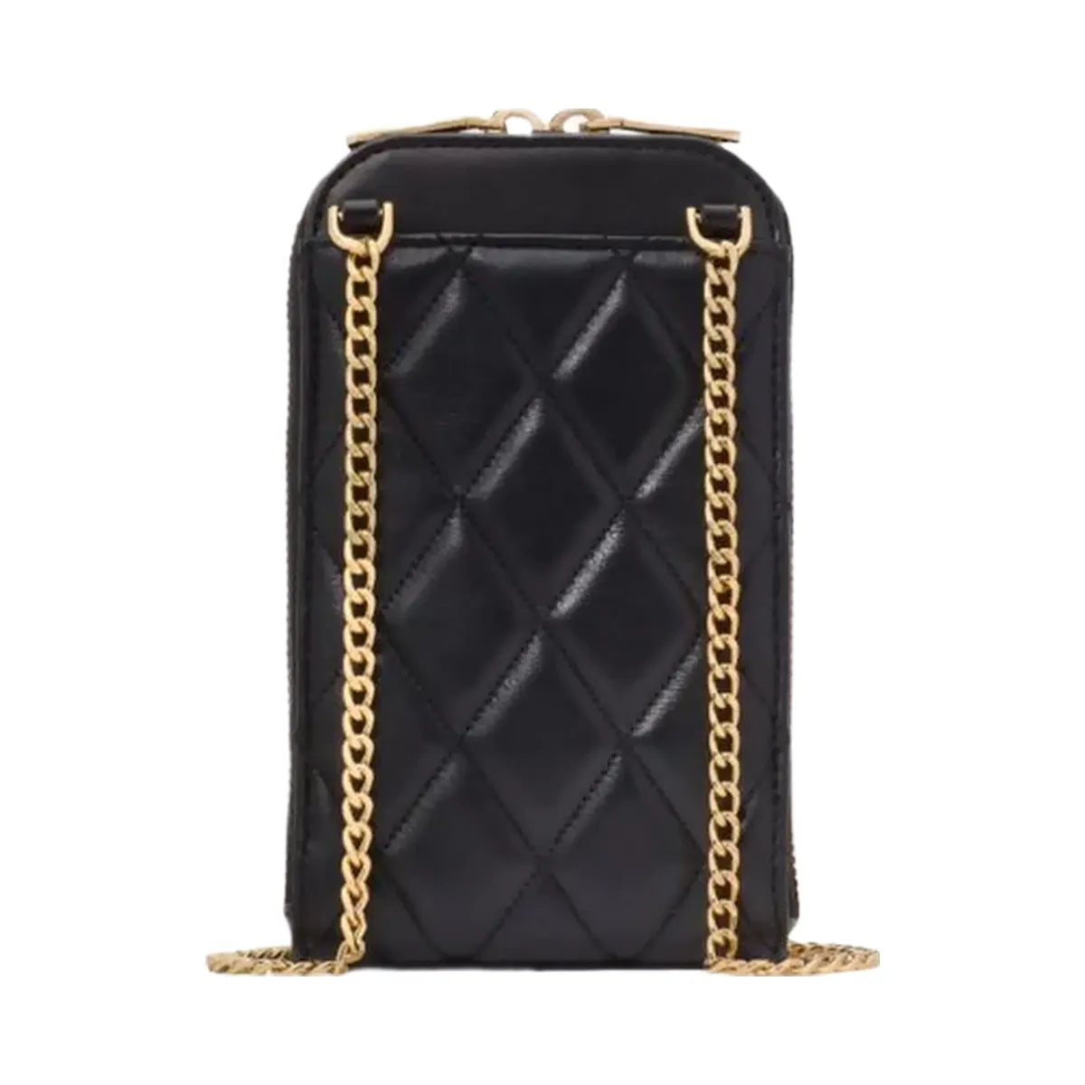 Kate Spade Carey Quilted North South Phone Crossbody Black