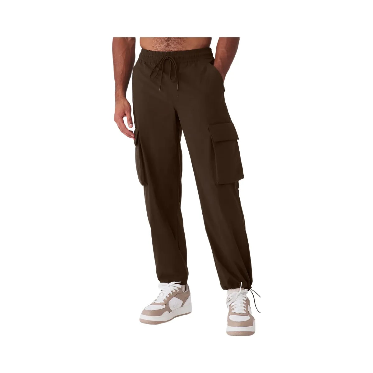 Alo Men's Voyage Utility Cargo Pant - Espresso