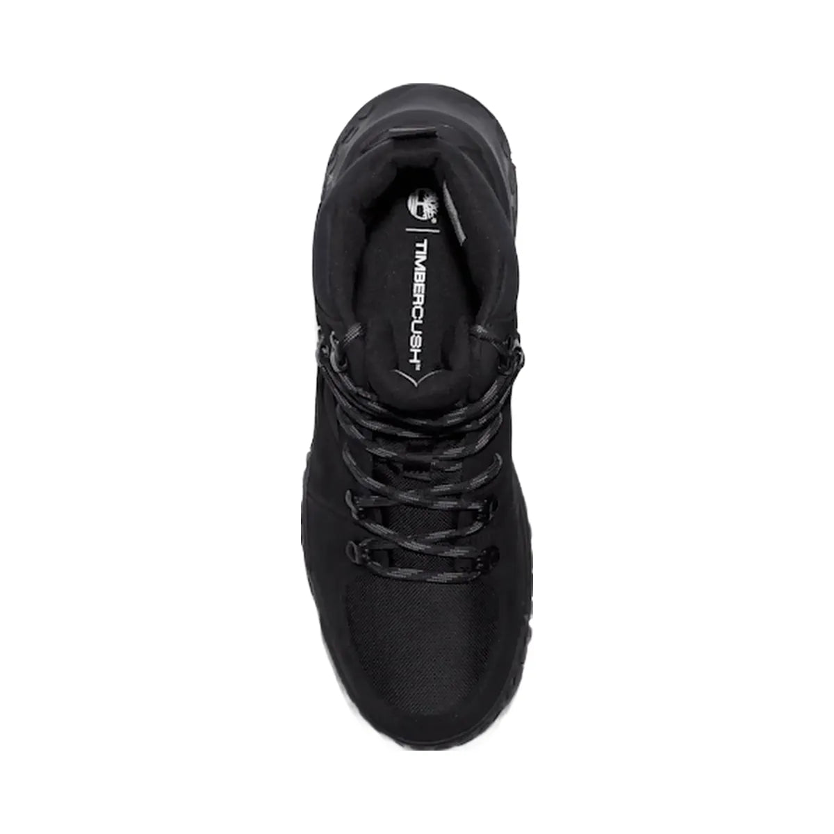 Timberland Motion Scramble Mid Lace-Up Waterproof Hiker Black Nubuck Men'S