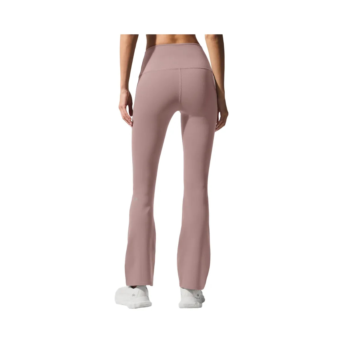 Alo Women's Airbrush High-Waist 7/8 Bootcut Legging - Taupe