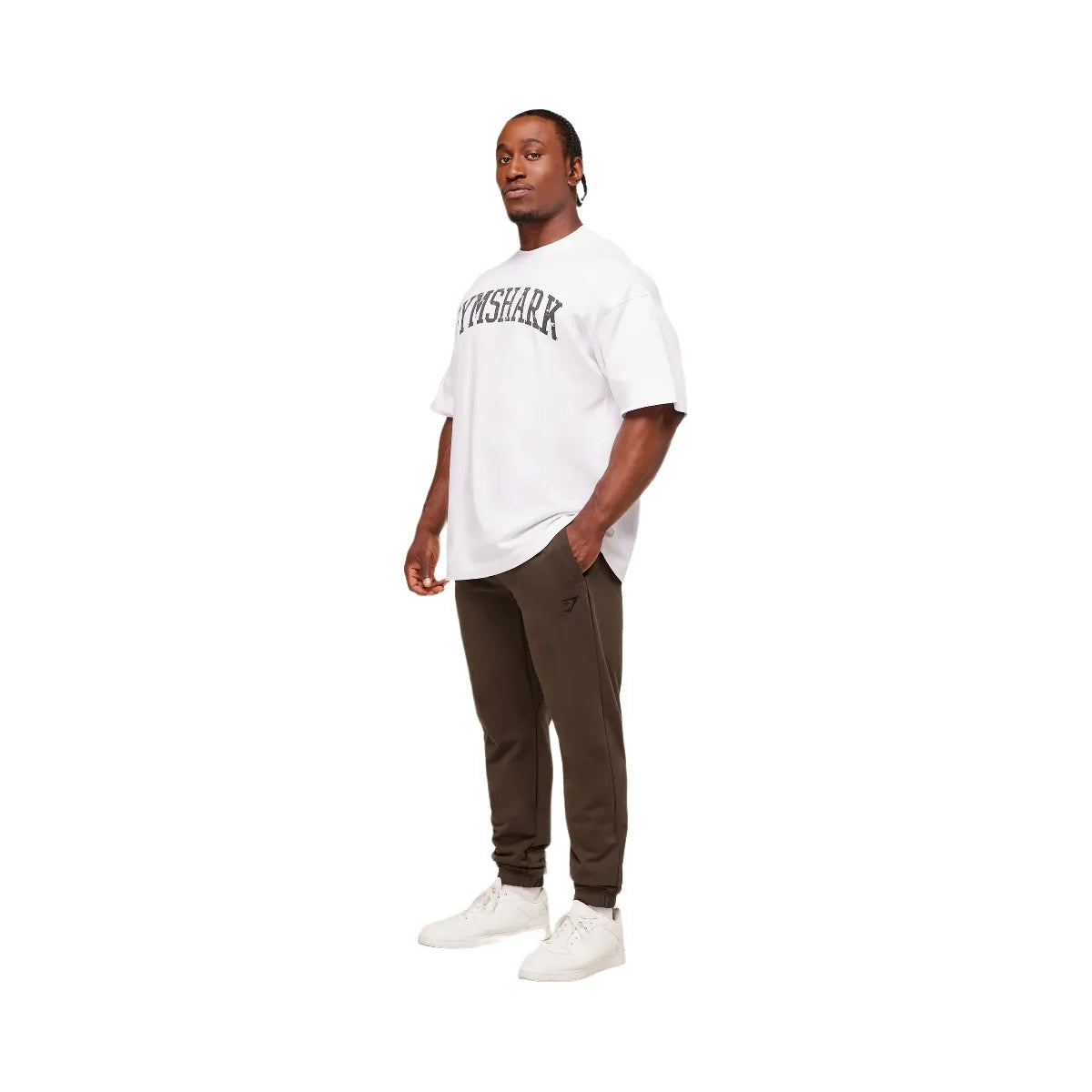Gymshark Essential Oversized Joggers - Archive Brown