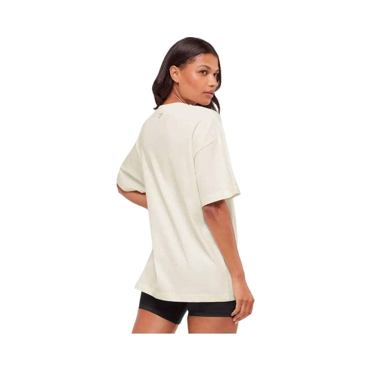 Gymshark Athletic Department Oversized Graphic T-Shirt - Soft White
