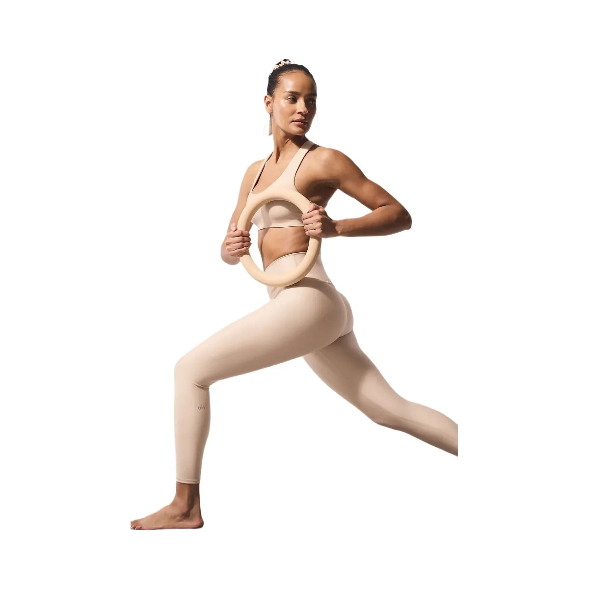 Alo Women's 7/8 High-Waist Airlift Legging - Macadamia