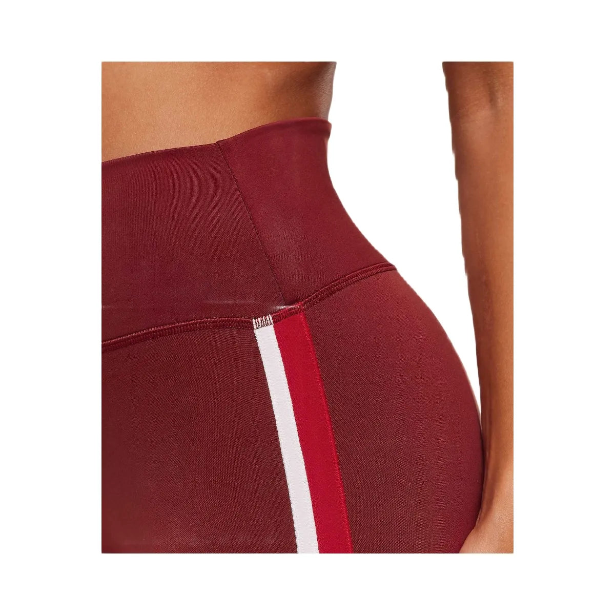 Gymshark Piping Legging - Sets Red/Carmine Red/Soft White