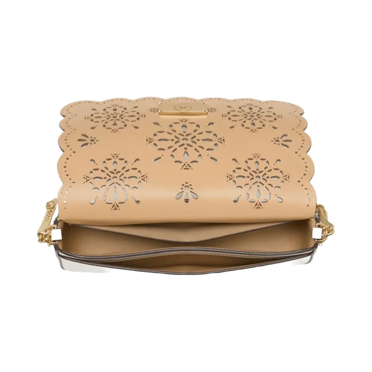 Kate Spade Serena Chain Wallet True White