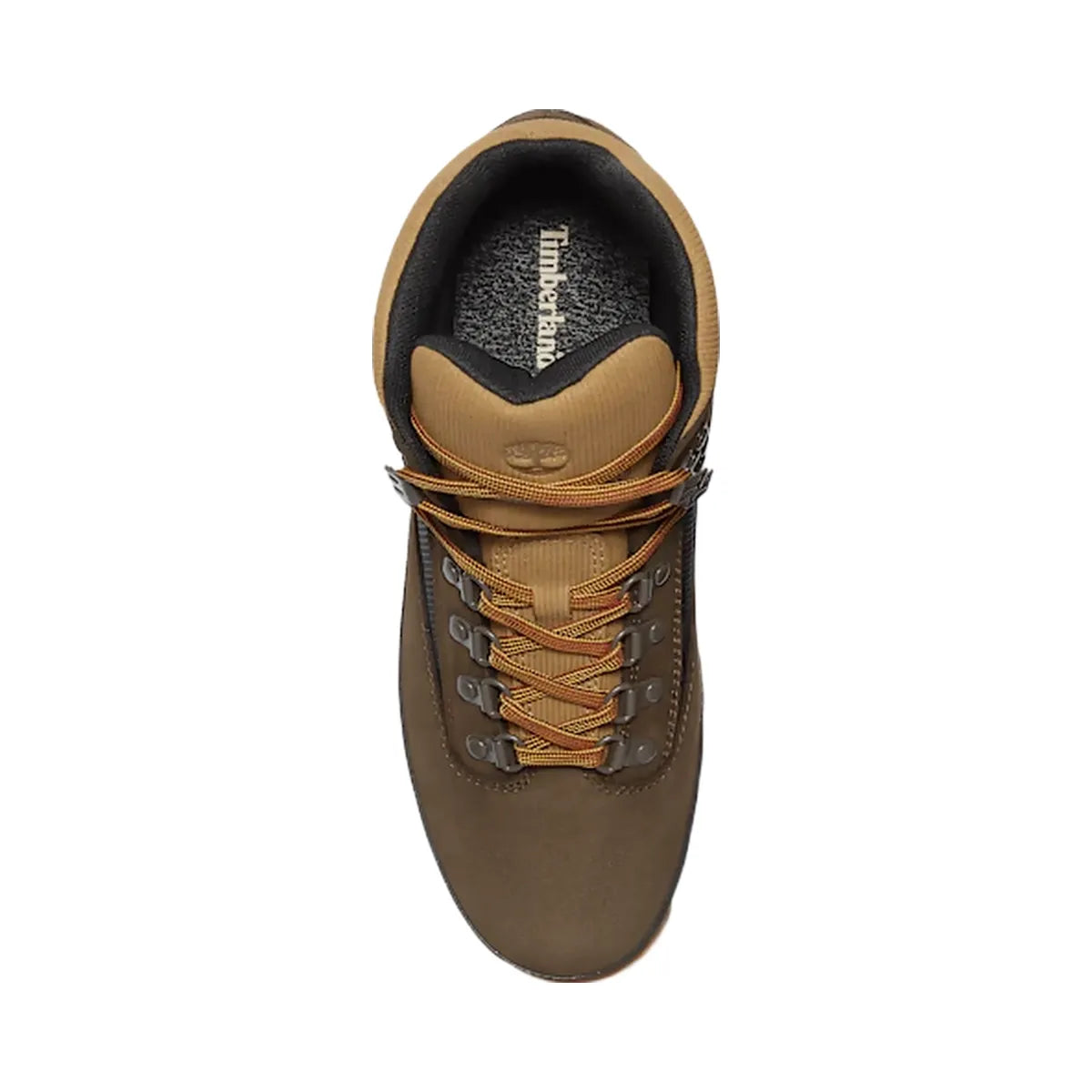 Timberland Euro Hiker Boot Dark Brown Nubuck/Black Men'S