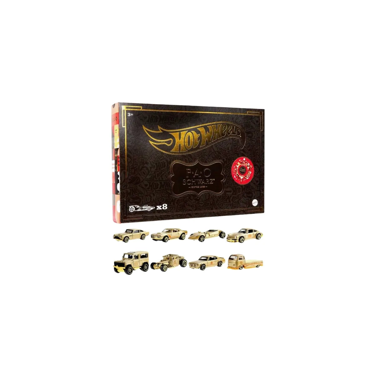 Hot Wheels FAO Schwarz Vehicle Set of 8