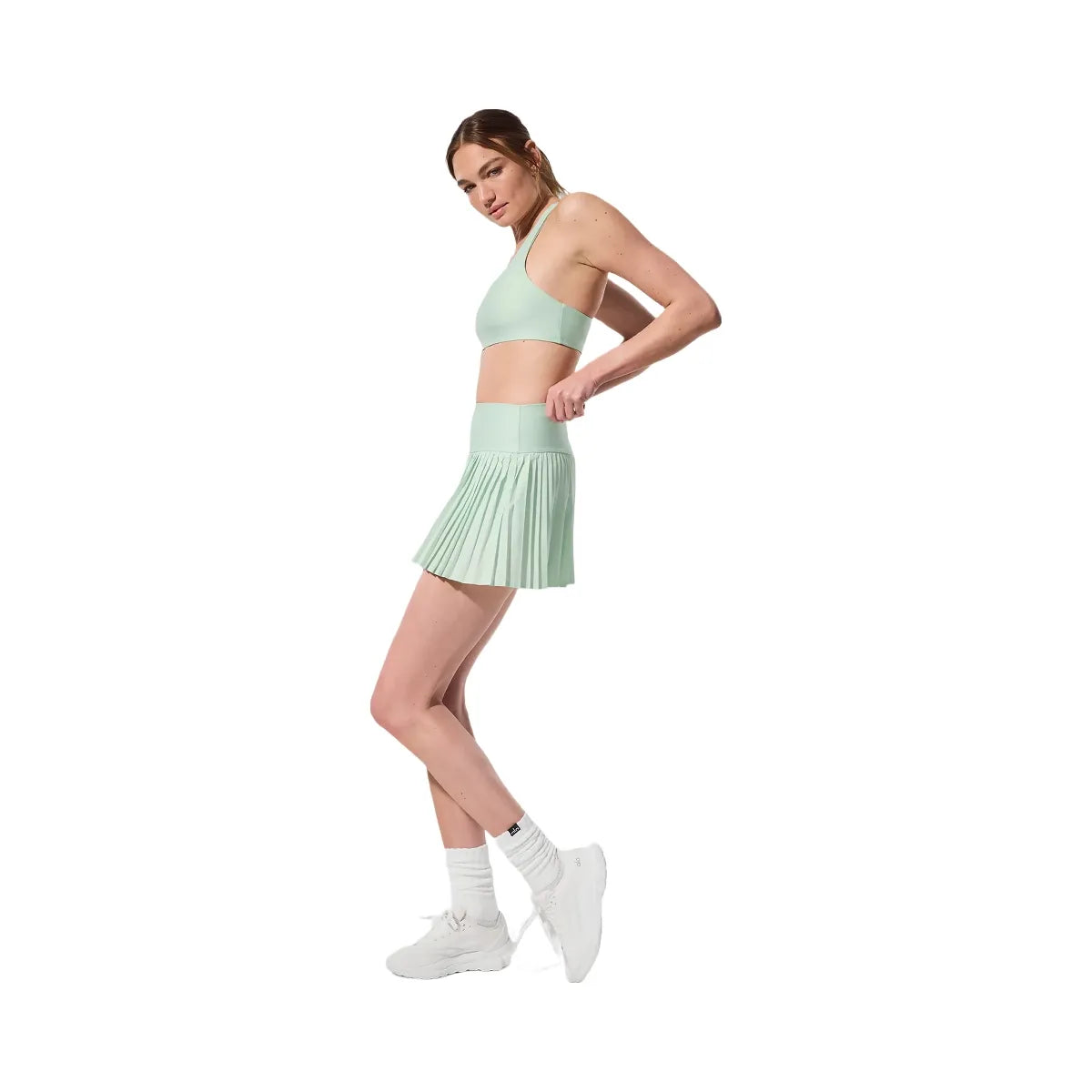 Alo Women's Airlift Advantage Racerback Bra - Spearmint