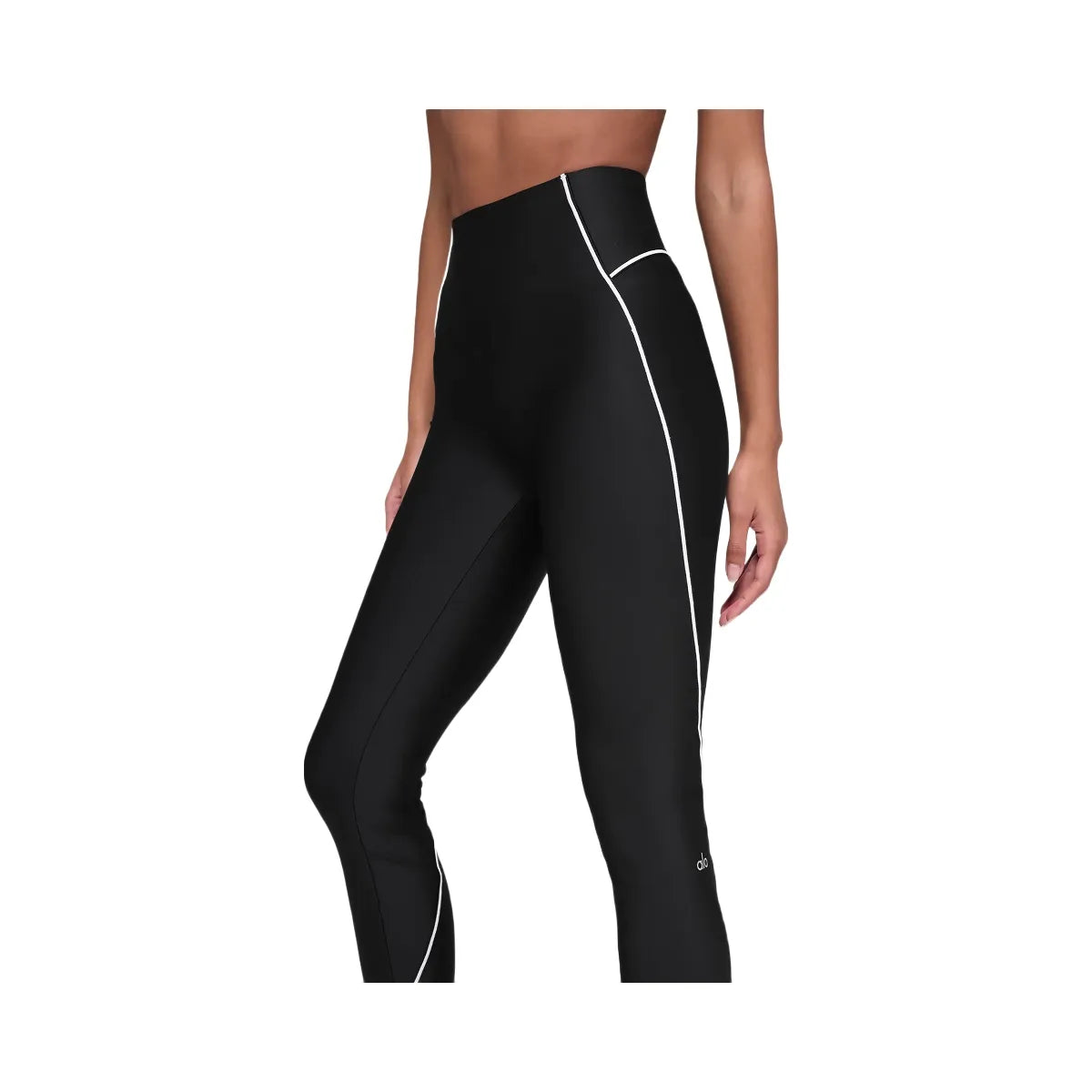 Alo Women's Airlift High-Waist Haven Legging - Black/White