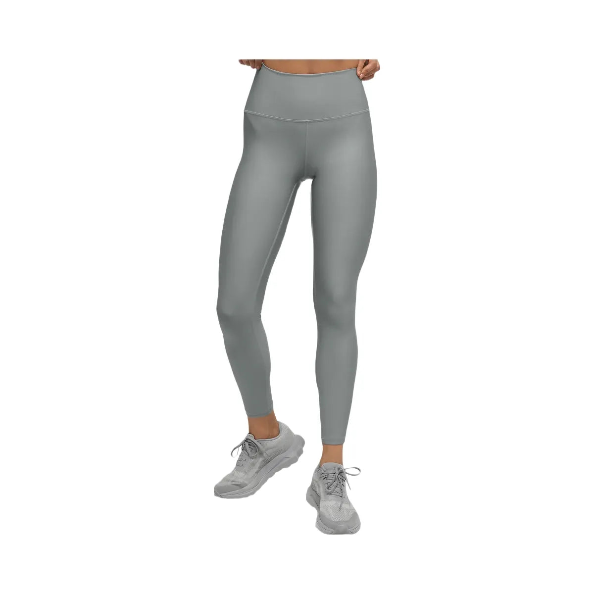 Alo Women's 7/8 High-Waist Airlift Legging - Lunar Grey